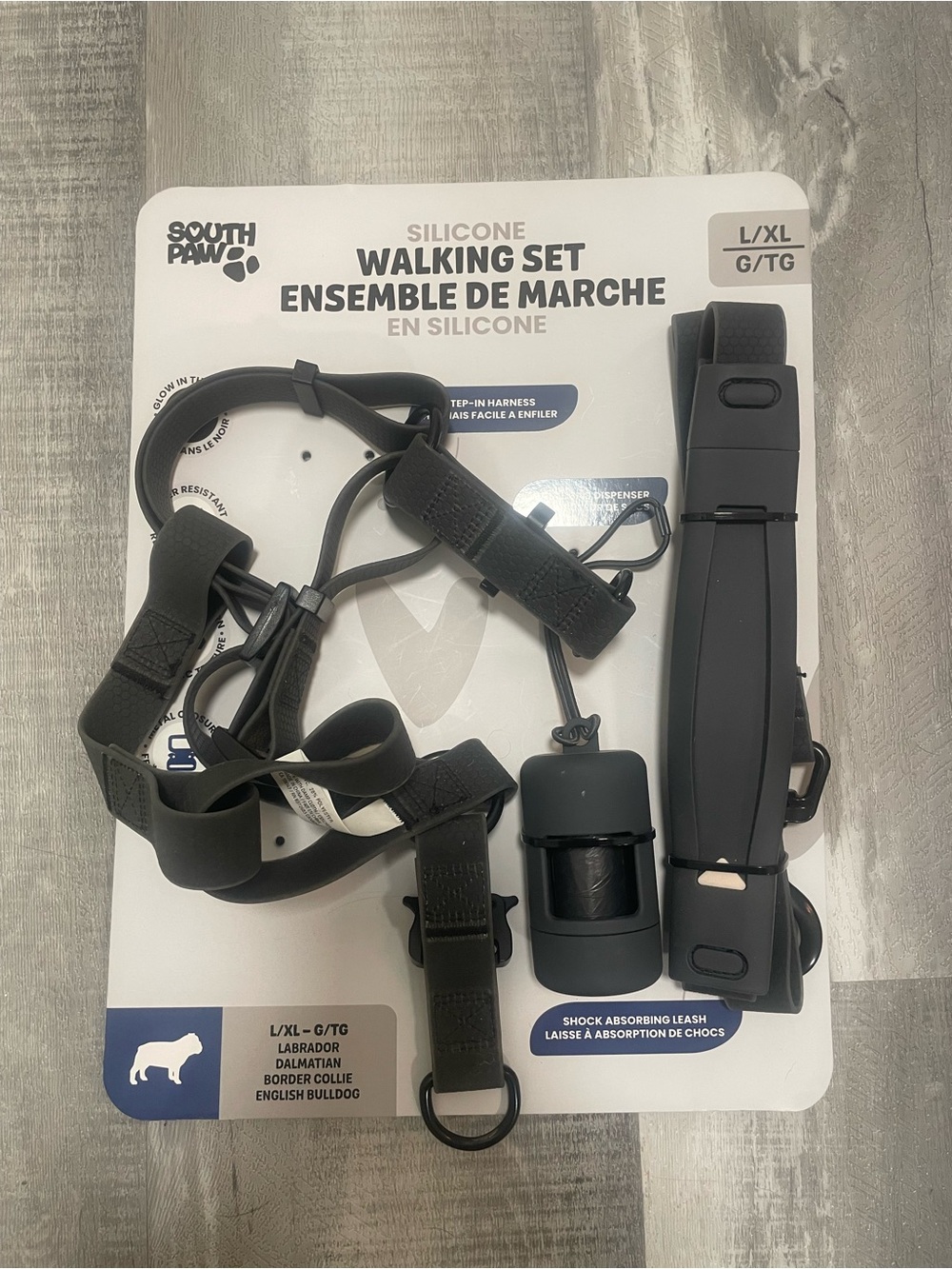 South Paw Silicone Walking Set in Black (L/XL)
